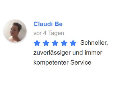 Grenzgänger - Versicherung & Service | Kundenbewertung von Claudia Bereuter
